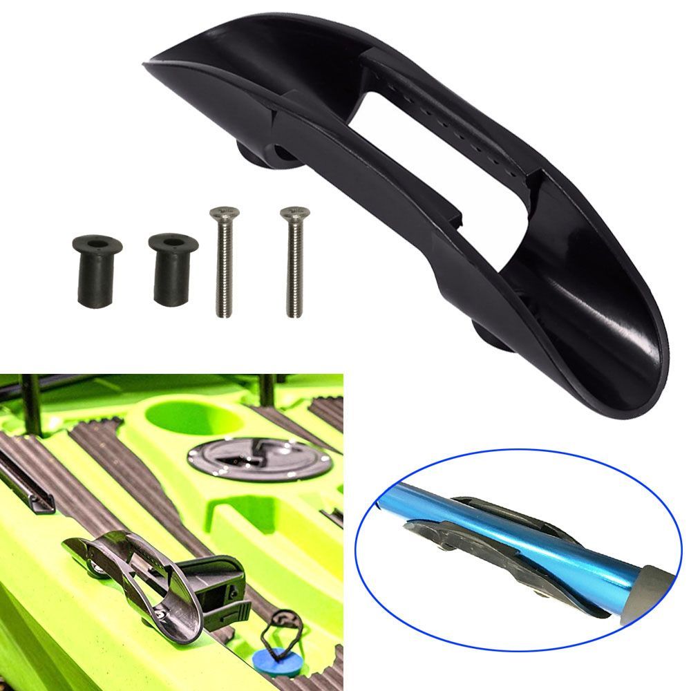 Suporte de Deck Preto para Can - Fishing Boat Trailer avaliação e preço