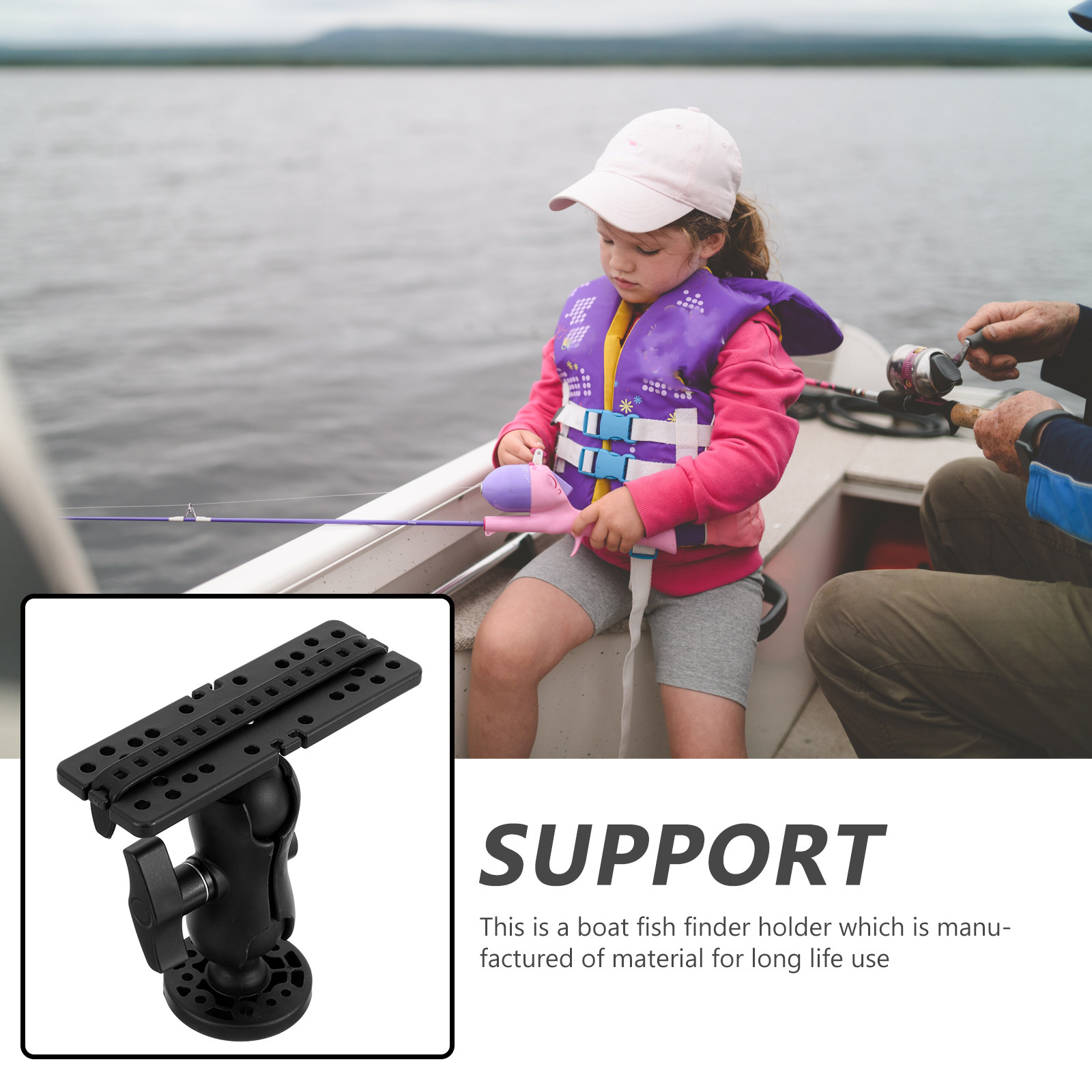 Suporte para sonar de pesca pa - Fishing Boat Depth Finder avaliação e preço